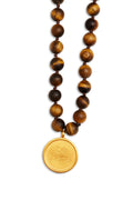 Tiger¡¯s Eye Mala Necklace