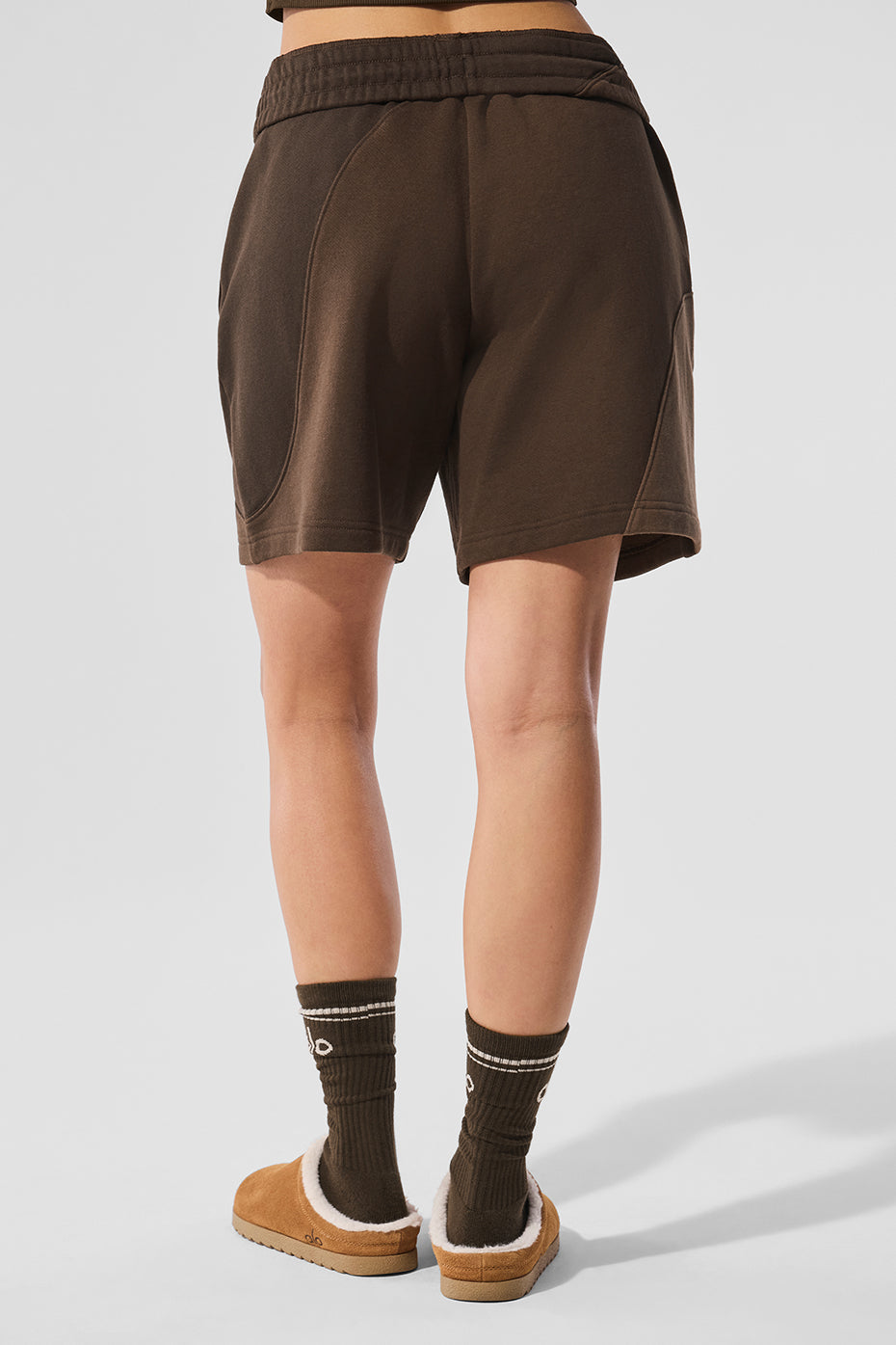 7 Make Waves Short - Espresso Tonal