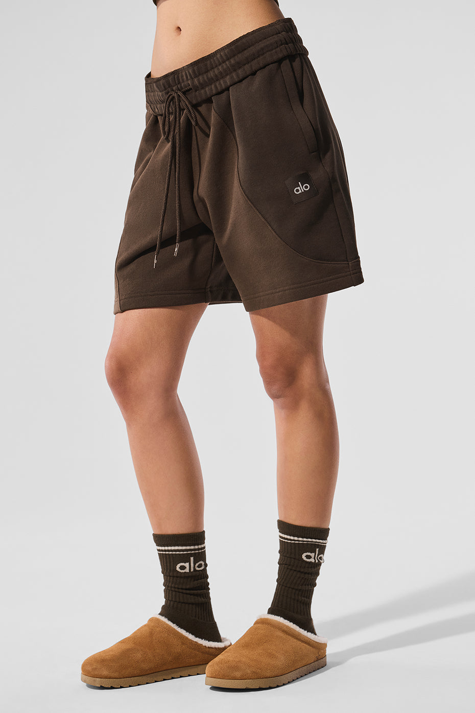 7 Make Waves Short - Espresso Tonal