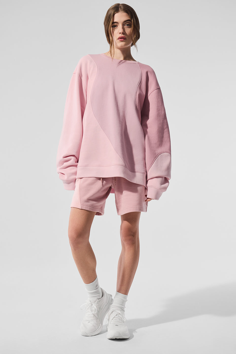 7 Make Waves Short - Sunset Pink Tonal