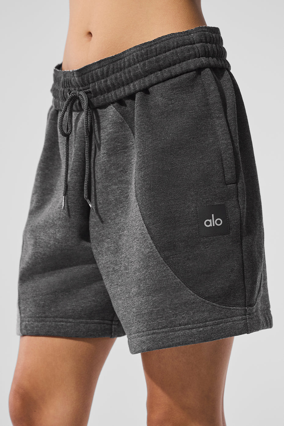 7 Make Waves Short - Dark Heather Grey Tonal