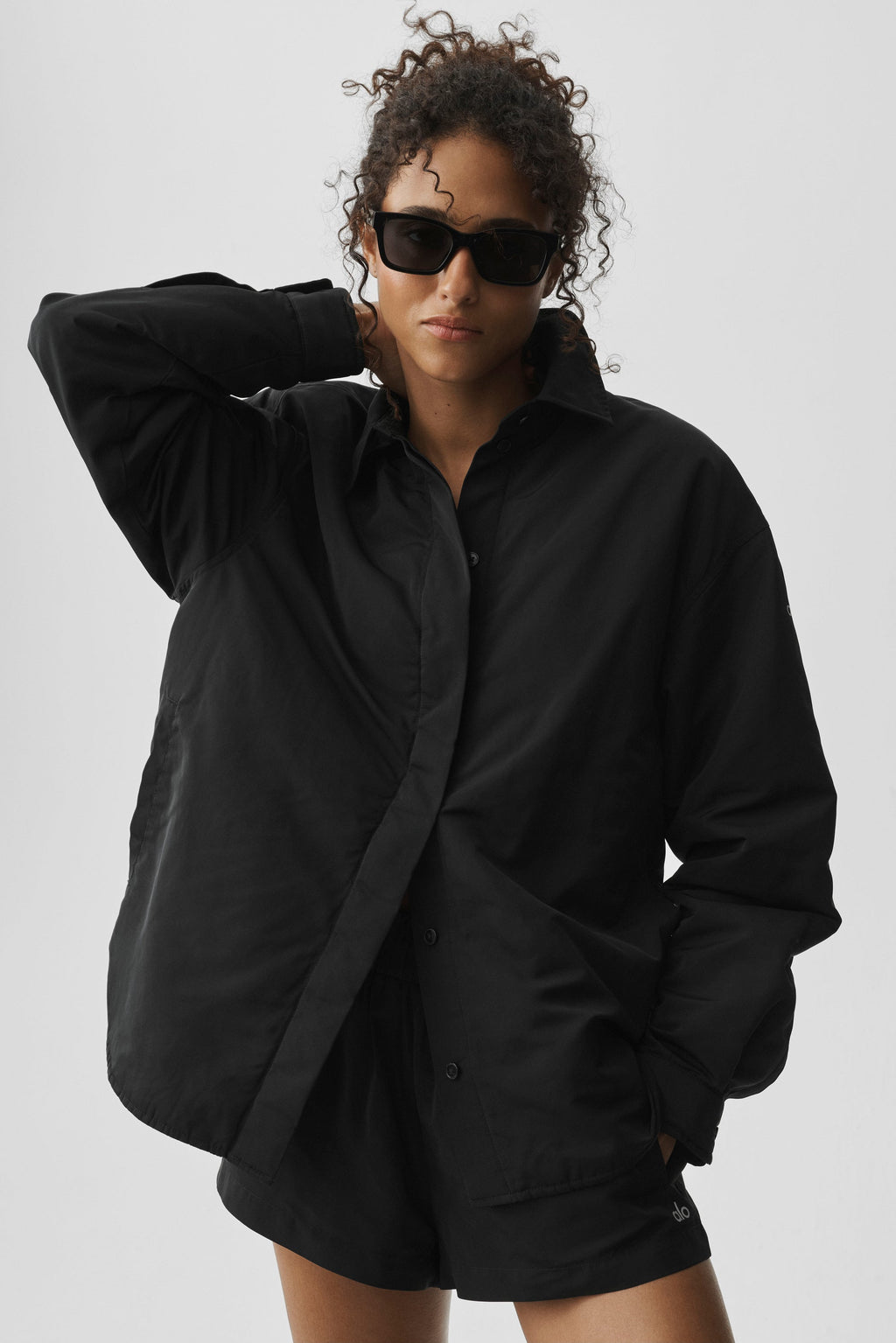 Socialite Shacket - Black