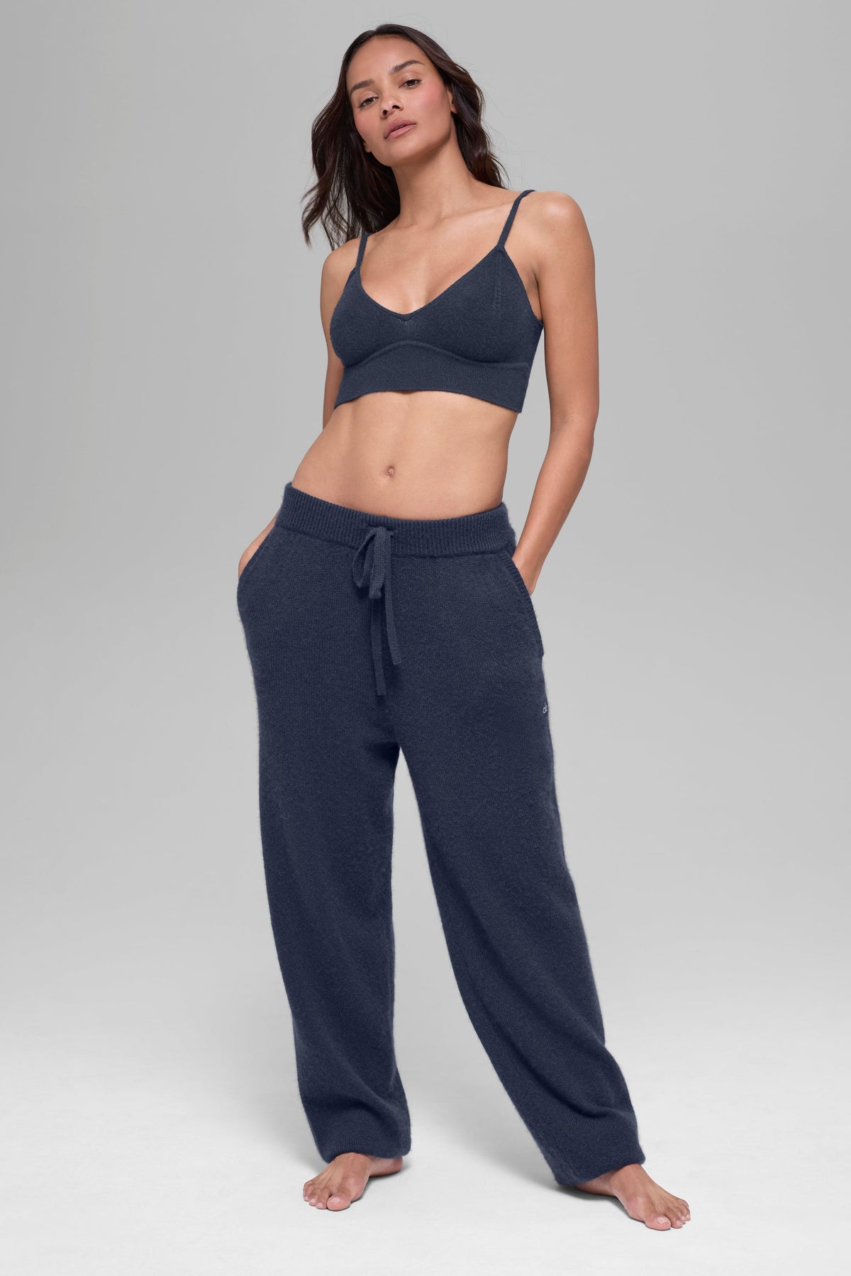 Cashmere Jet Set Bra - Navy